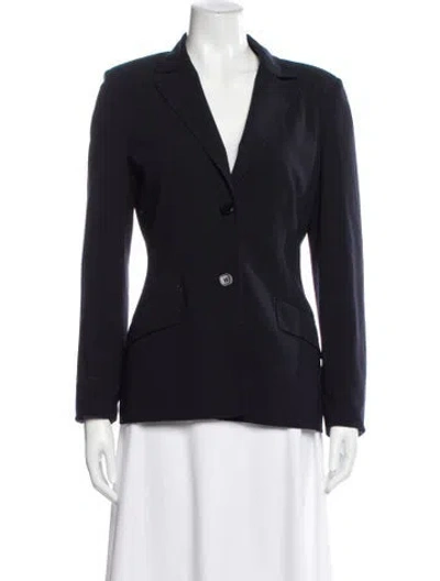 Pre-owned Piazza Sempione Wool Blazer In Blue