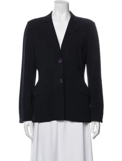 Pre-owned Piazza Sempione Wool Blazer In Blue