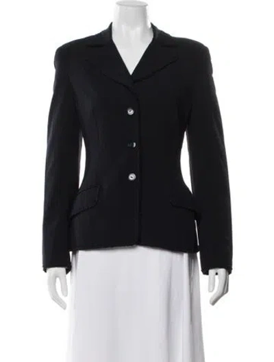 Pre-owned Piazza Sempione Wool Blazer In Blue