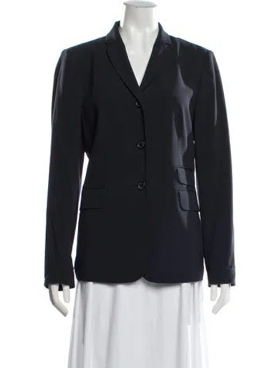 Pre-owned Piazza Sempione Wool Blazer In Blue