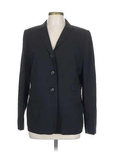 Pre-owned Piazza Sempione Wool Blazer Jacket In Black