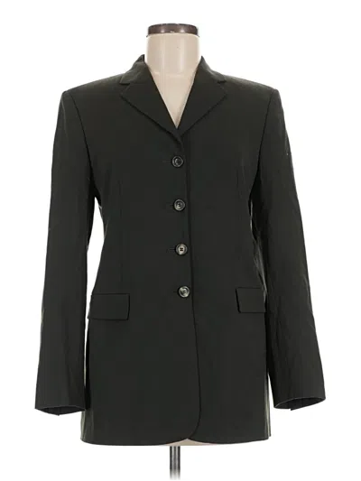 Pre-owned Piazza Sempione Wool Blazer Jacket In Black