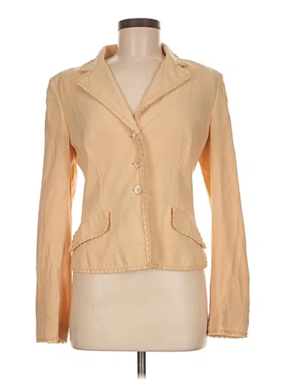 Pre-owned Piazza Sempione Wool Blazer Jacket In Tan