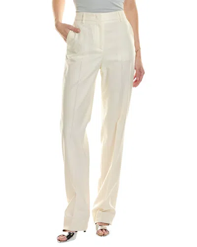Piazza Sempione Wool-blend Pant In White