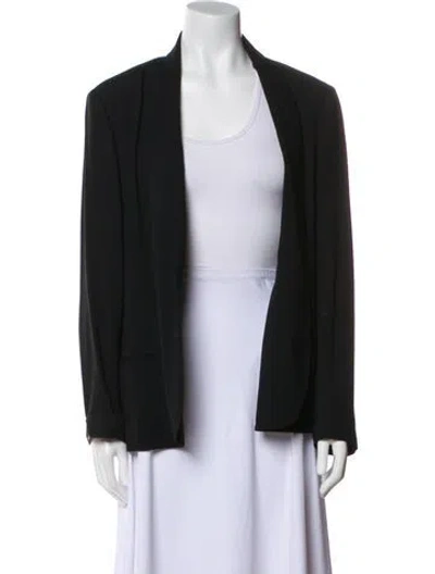 Pre-owned Piazza Sempione Wool Jacket In Black