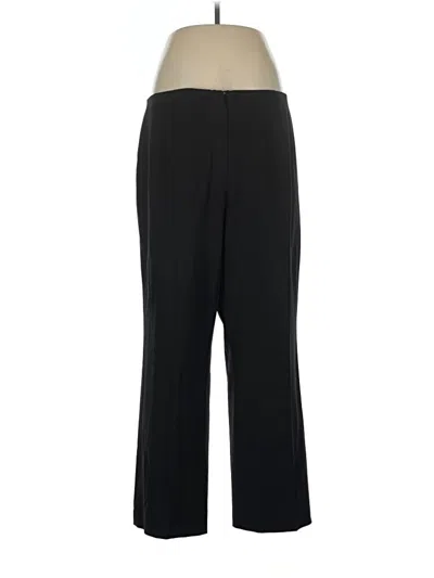 Pre-owned Piazza Sempione Wool Pants In Black