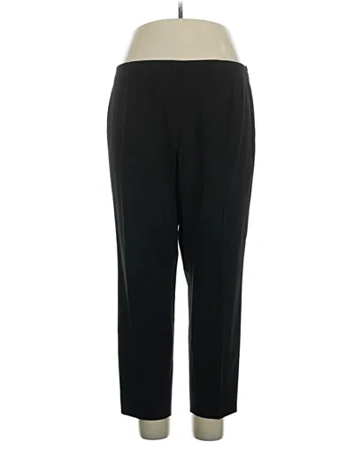Pre-owned Piazza Sempione Wool Pants In Black
