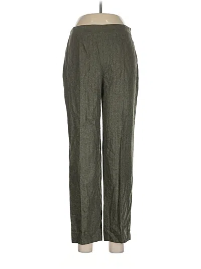 Pre-owned Piazza Sempione Wool Pants In Green