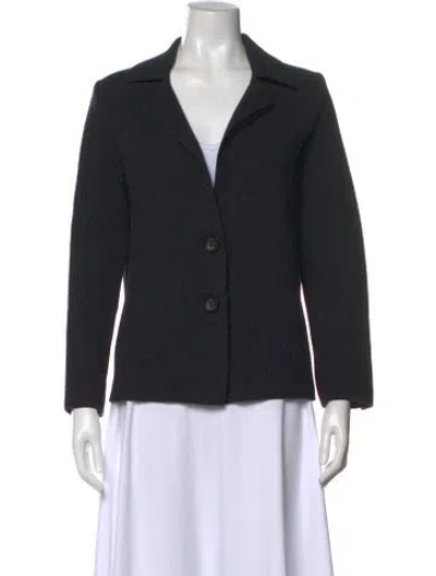 Pre-owned Piazza Sempione Wool Sweater In Black