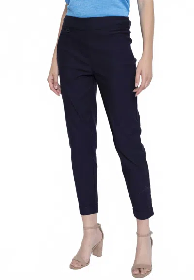 PICADILLY ANKLE CUFF PANTS IN BLACK