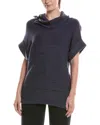 Picadilly Cable Pattern Sweater In 449-heather Denim