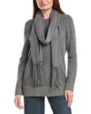 Picadilly Chainlink Sweater In Gray