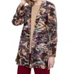 Picadilly Corded Velvet Blazer In Pinecone Multi In Brown
