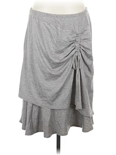 Pre-owned Picadilly Fashions Casual Skirt In Gray