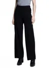 Picadilly Pull On Wide Leg Pants In Black In Black
