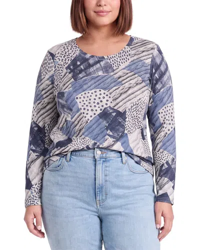 Picadilly Side Slit Tunic In Multi