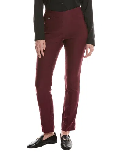 Picadilly Straight-leg Full-length Pant In Red