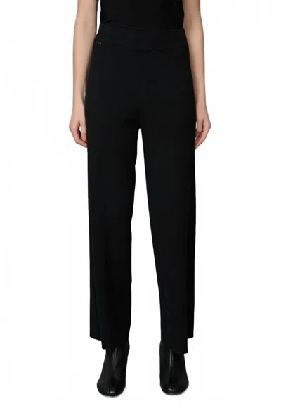 Picadilly Women's Straight Leg Full Length Pants In Black