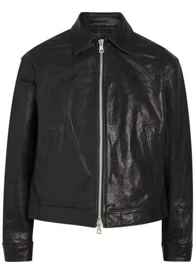 Picante Leather Jacket In Black