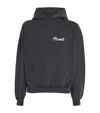 Picante Organic Cotton Tailor Logo Hoodie In Black