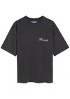 Picante Organic Cotton Tailor Logo T-shirt In Black