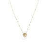 PICASSO AND CO PICASSO AND CO BUTTON COLLECTION 18K YELLOW GOLD NECKLACE
