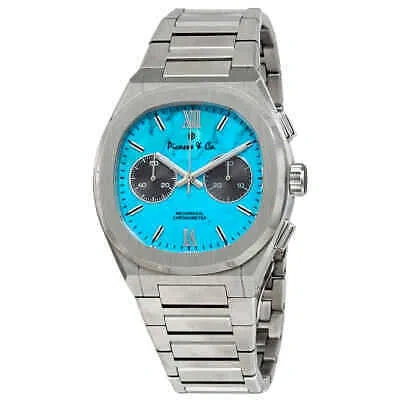 Pre-owned Picasso And Co Chairman Ii Chronograph Hand Wind Men's Watch Pwch2trss