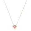 PICASSO AND CO PICASSO AND CO LADIES 18K ROSE GOLD 0.032 CT DIAMOND CUT DANCING PENDANT