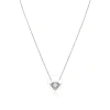 PICASSO AND CO PICASSO AND CO LADIES 18K WHITE GOLD 0.032 CT DIAMOND CUT DANCING PENDANT