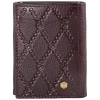 PICASSO AND CO PICASSO AND CO LEATHER WALLET- BURGUNDY