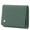 PICASSO AND CO PICASSO AND CO LEATHER WALLET- GREEN WAVE