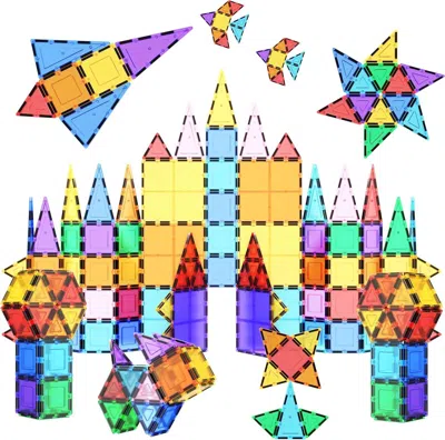 Picassotiles Magnet Building Tiles 100 Piece Set In Multi