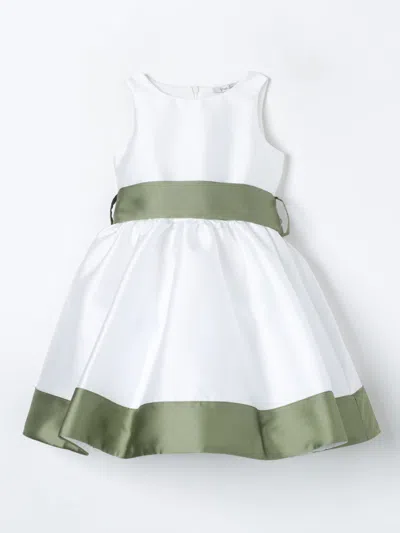 Piccola Ludo Dress  Kids Color Green