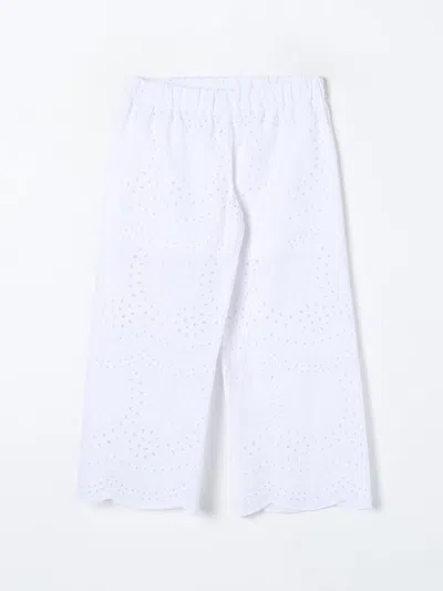 Piccola Ludo Trousers  Kids Colour White