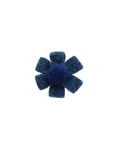 Piccola Ludo Babies'  Toddler Girl Brooch Blue Size - Textile Fibers