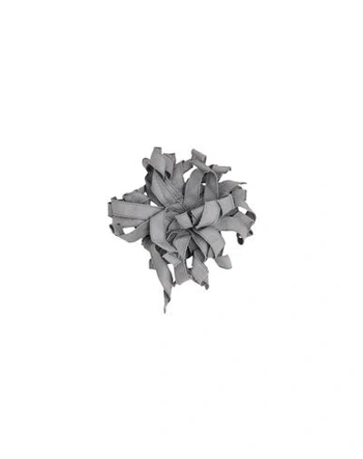 Piccola Ludo Babies'  Toddler Girl Brooch Grey Size - Textile Fibers In Gray