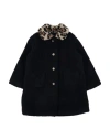 Piccola Ludo Toddler Girl Coat Midnight Blue Size 4 Polyamide, Polyester In Blue