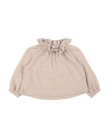 Piccola Ludo Toddler Girl Sweater Beige Size 6 Cotton, Polyester, Elastane In Beige