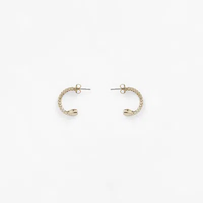 Pichulik Women's Estrella Hoop Earrings In Brass In Multi