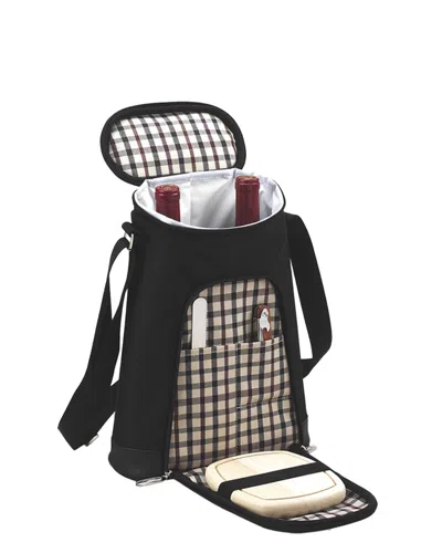 Picnic At Ascot 2-bottle Wine & Cheese Tote In Multicolor