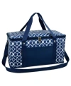 Picnic At Ascot Hybrid Semi-rigid 24 Quart Folding Cooler With Leak Proof Lining In Blue