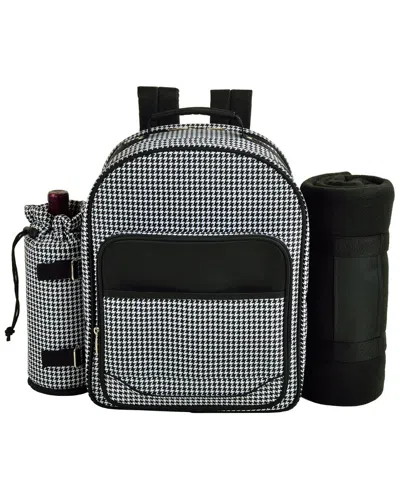 Picnic At Ascot Backpack Cooler For 4 With Blanket