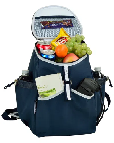Picnic At Ascot Bold Cooler Backpack In Blue