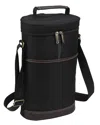 Picnic At Ascot Classic Two Bottle Wine Cooler In Black
