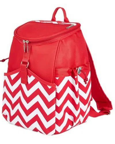 Picnic At Ascot Cooler Backpack In Red