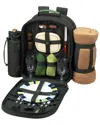 Picnic At Ascot Eco Picnic Backpack Cooler For 2 With Blanket
