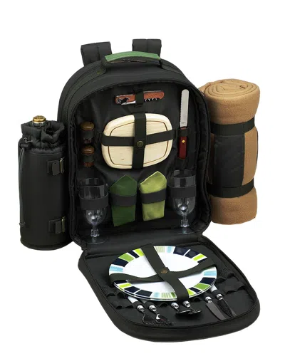 Picnic At Ascot Eco Picnic Backpack Cooler For Two In Multicolor