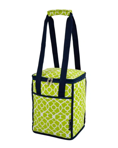 Picnic At Ascot Foldable Cooler Organizer In Green