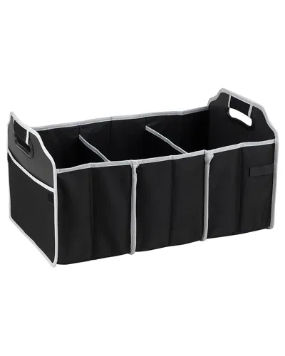 Picnic At Ascot Foldable Trunk Organizer In Black