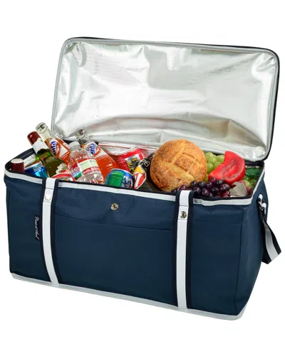 Picnic At Ascot Folding 72-can Cooler In Blue